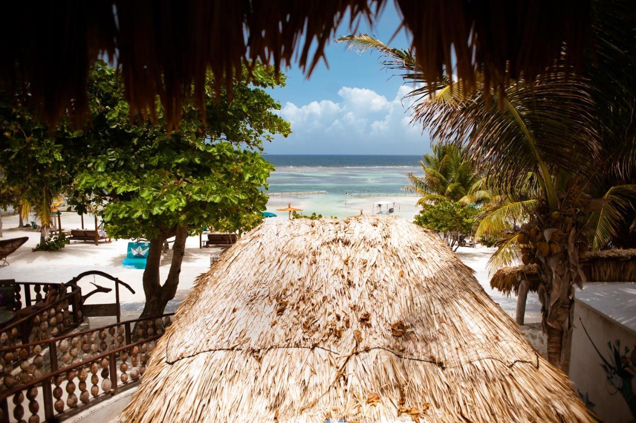 Nacional Beach Club&Bungalows Mahahual Exterior foto