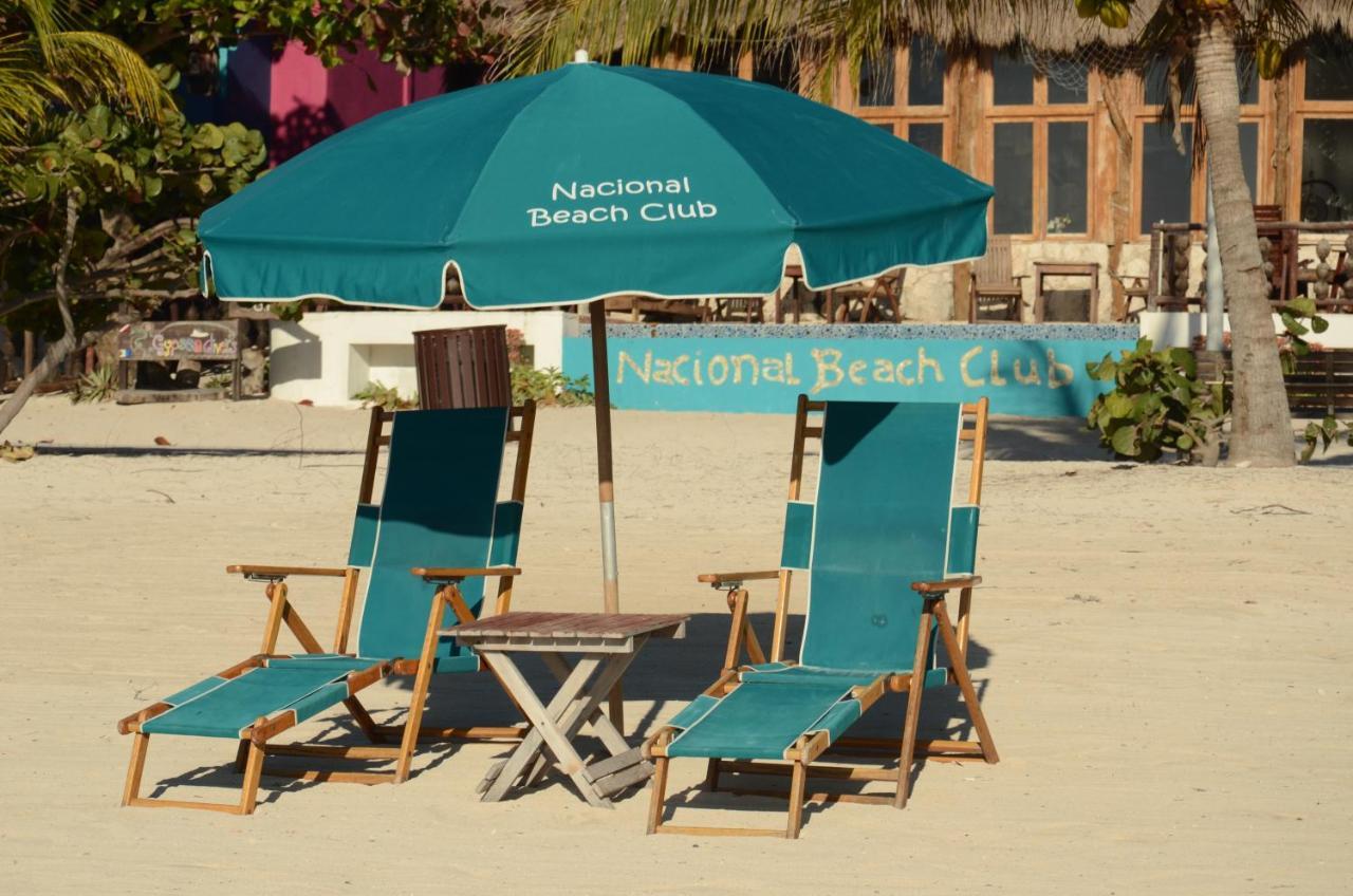 Nacional Beach Club&Bungalows Mahahual Exterior foto