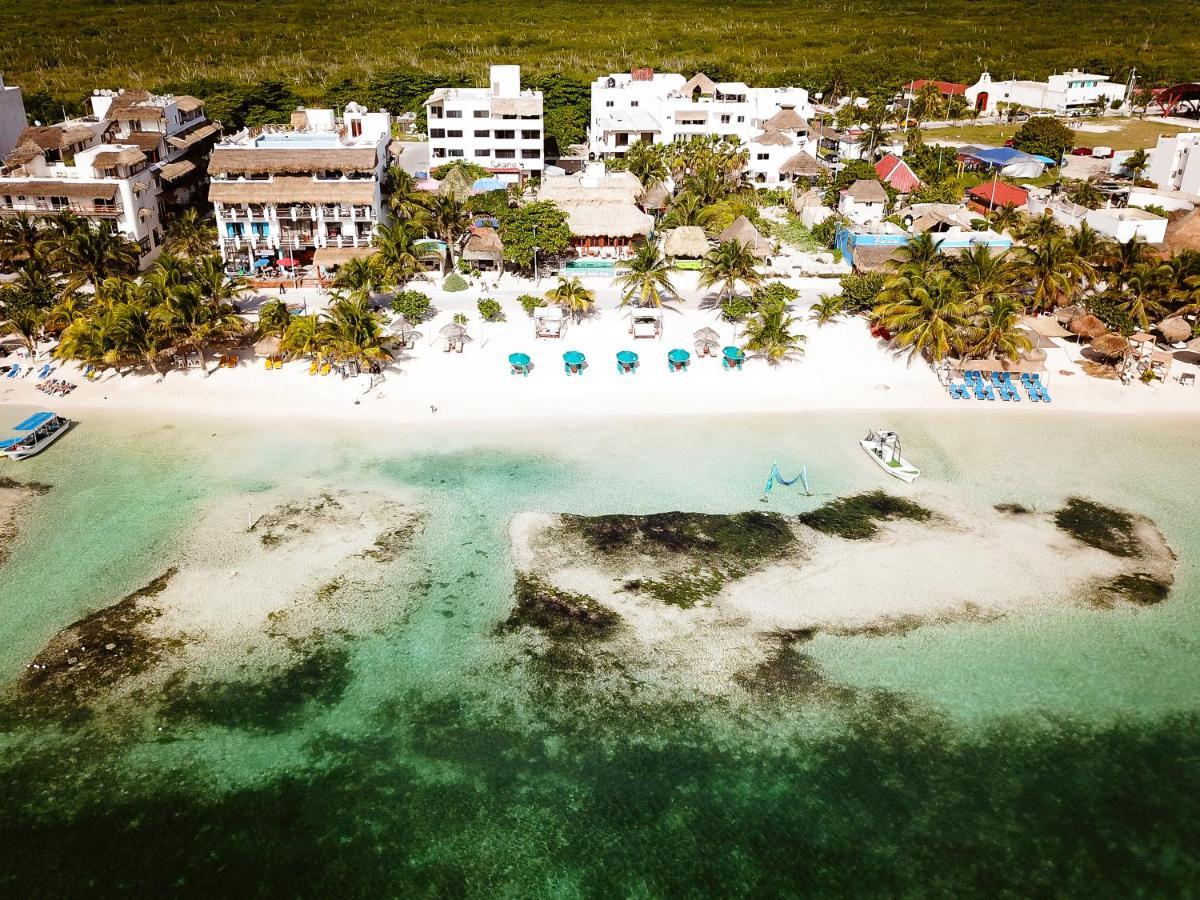 Nacional Beach Club&Bungalows Mahahual Exterior foto