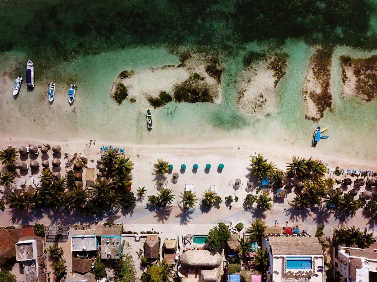 Nacional Beach Club&Bungalows Mahahual Exterior foto