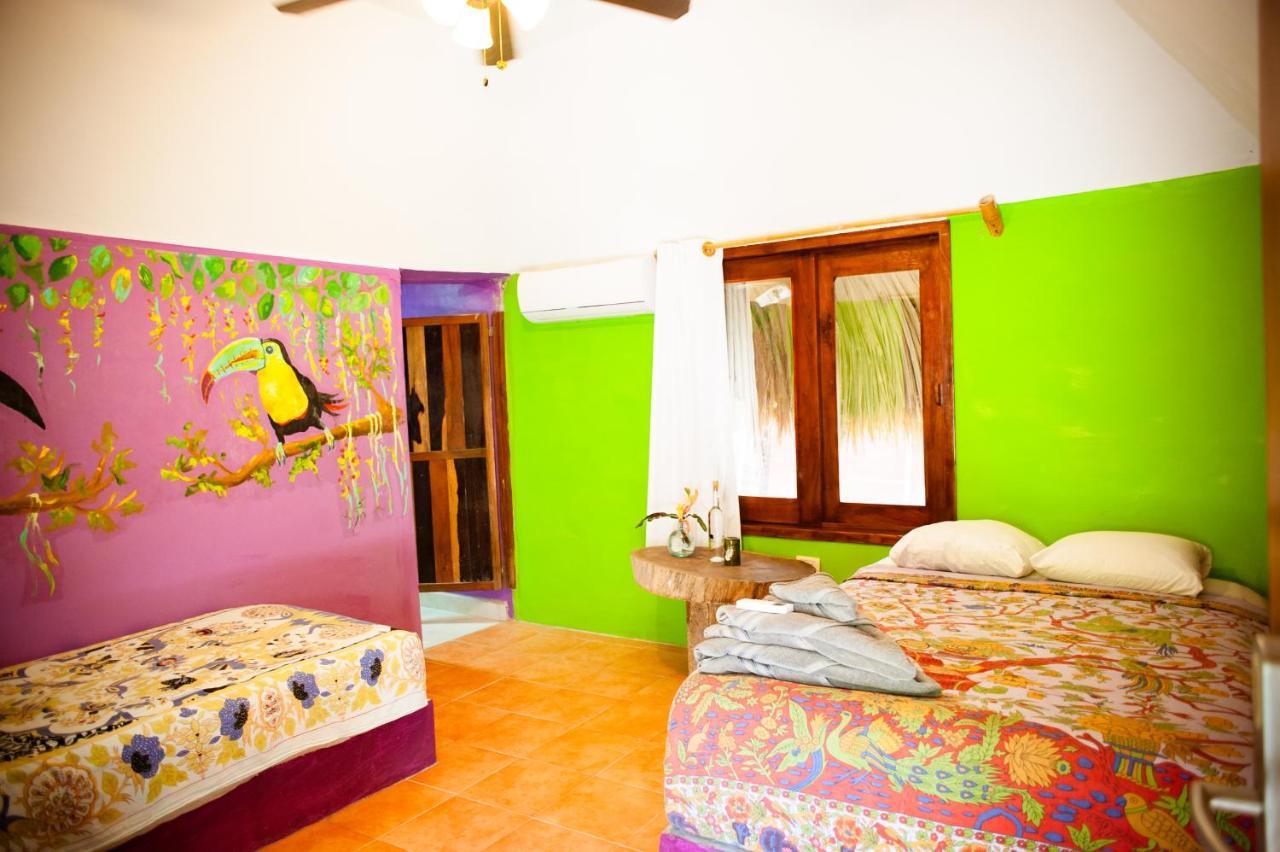Nacional Beach Club&Bungalows Mahahual Exterior foto