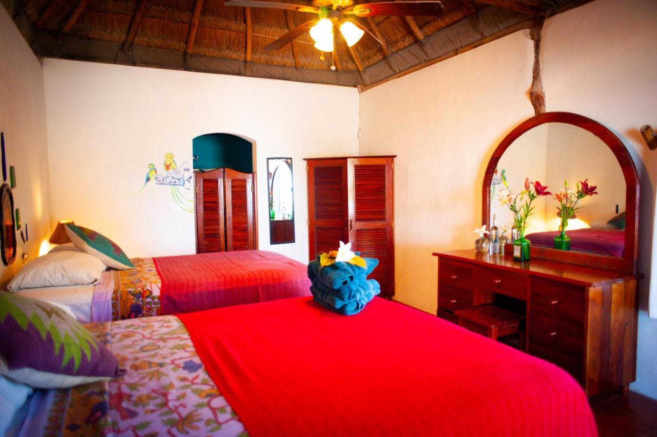 Nacional Beach Club&Bungalows Mahahual Exterior foto
