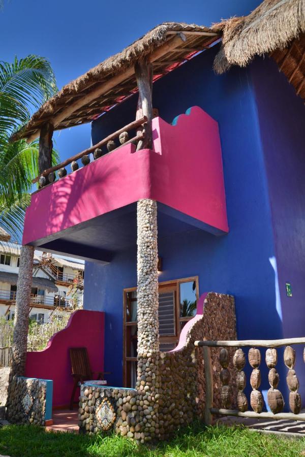 Nacional Beach Club&Bungalows Mahahual Exterior foto
